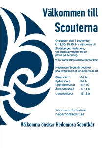 Välkommen till Scouterna